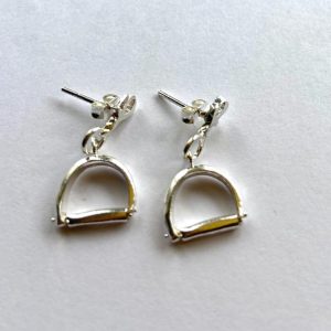 PENDIENTES HANDLES PLATA
