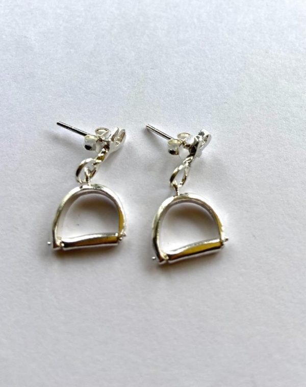 PENDIENTES HANDLES PLATA
